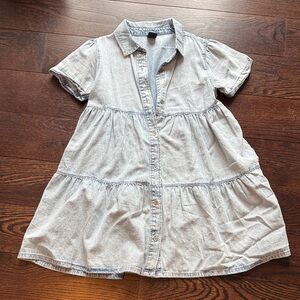 GAP Light Blue Casual Kids Dress